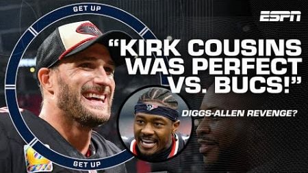 REVENGE GAME for Diggs vs. Allen? 👀 + Kirk Cousins found answers in comeback W! - RC | Get Up