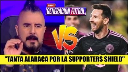 Álvaro no entiende TANTA ALARACA por Supporters Shield que ganó Messi con Inter Miami | Generación F