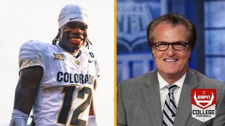 ESPN&#39;s Mel Kiper &quot;breaking down&quot; Why Colorado&#39;s Travis Hunter is the best WR in CFB of all time