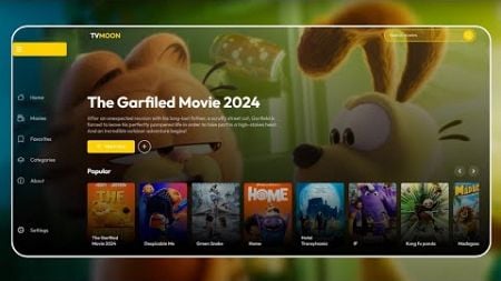 Build a STUNNING Modern Movie Website Hero Section in 2024!