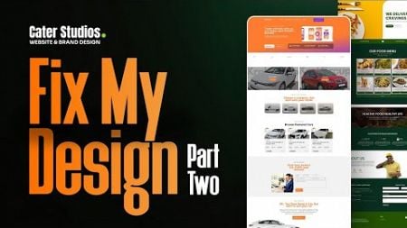 Fix My design Revision, October Part 2 - For Website &amp; Graphic Designers