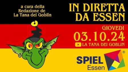 Essen Spiel 2024: diretta del giovedì