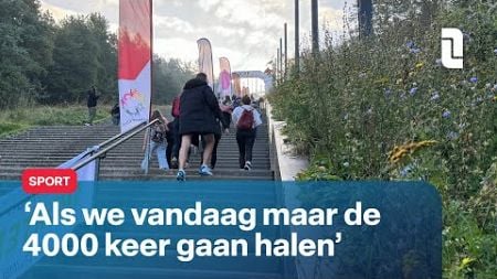 Trappenmarathon Wilhelminaberg voor gezondere Mijnstreek | L1 Nieuws