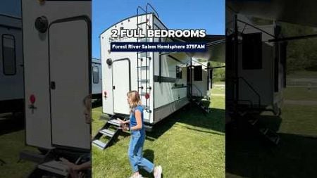 Room For The Whole FAMILY 🤩 #rv #rvliving #rvlife #rvlifestyle #fifthwheel #familytravel