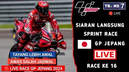 Jadwal Siaran Langsung Sprint Race MotoGP Jepang 2024 | MotoGP Jepang 2024 Live Trans 7 - MotoGP