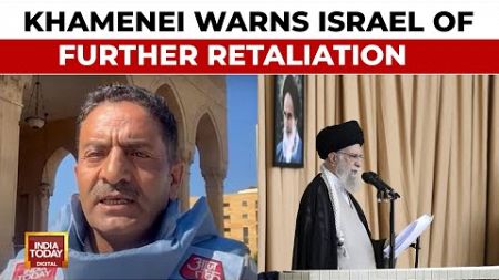 Israel-Iran War: Iran&#39;s Ayatollah Khamenei Issues Strong Warning To Israel During Friday Sermon