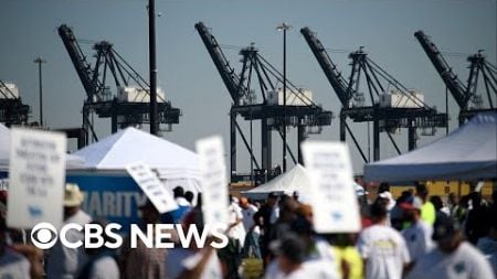 Details on tentative deal to end dockworkers strike until January