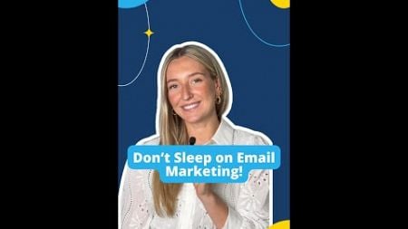 Don&#39;t Sleep On Email Marketing!!