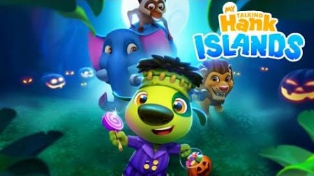 Live! Best Android Games - My Talking Hank Islands Halloween Special Gameplay