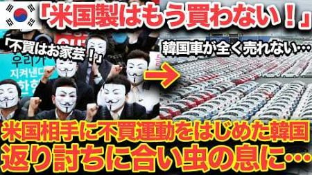 隣国「米国でも関係ねぇ！」無謀にも米国相手に「不買運動」をはじめた隣国→相手にされないどころか見事な返り討ちに合い、虫の息に…