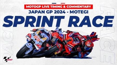 LIVE Data MotoGP Sprint Race Japan GP 2024 - Motegi