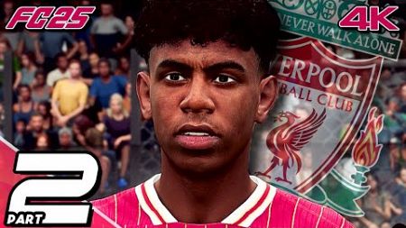 FC25: Manager Mode - Liverpool #2 | Lamine Yamal ยอดดาวรุ่งพุ่งแรง !!!