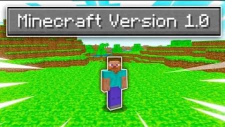 Ich spiele die älteste Minecraft Version. (1.0.0)