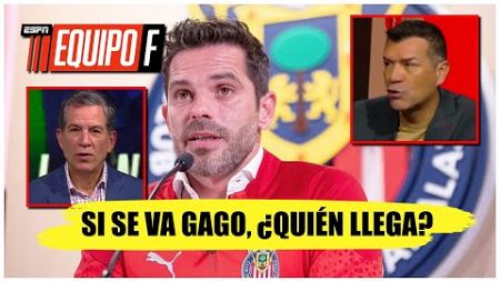 Si se va Gago de Chivas, las opciones son LIMITADAS. Van a traer a otro Ricardo Cadena | Equipo F