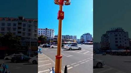 中国县城商业街街景Streetscape of Commercial Street in China County #chinatravel #travel #china#旅行#automobile