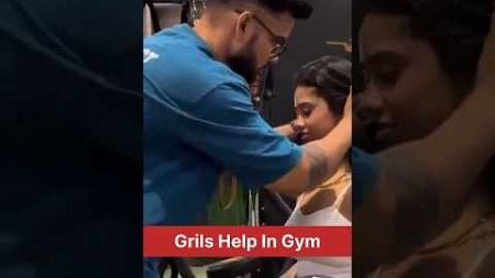 Grils help in gym. #thesinghpurking #reels #gym #shorts #viral #fitness #video