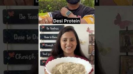 Fitness Coach Nitesh Soni’s Desi Protein Recipe #shorts #protein #proteinpowder