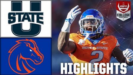 Utah State Aggies vs. Boise State Broncos | Full Game Highlights | ESPN College Football