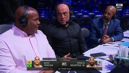 DC, Rogan &amp; Anik react to Alex Pereira’s UFC 307 win vs. Khalil Rountree Jr. | ESPN MMA