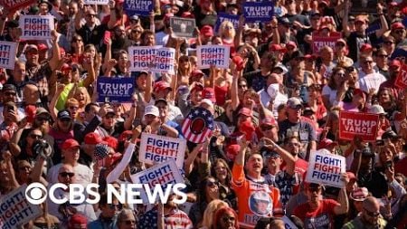 Supporters wait for Trump&#39;s return to Butler, Pennsylvania, sight of 1st assassination attempt