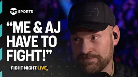 Tyson Fury on Oleksandr Usyk rematch, Daniel Dubois, and a fight with Anthony Joshua 🥊 #BallRios