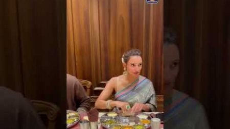 Rajkummar Rao And Tripti Dimri Enjoy The Classic Gujarati Thali In Ahemedabad During Film Promotions