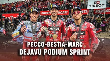 Hasil Sprint Race MotoGP Jepang 2024 - Bagnaia Menang Lagi, Marquez Asapi Martin