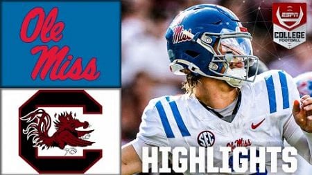 Ole Miss Rebels vs. South Carolina Gamecocks | Full Game Highlights | ESPN College Football