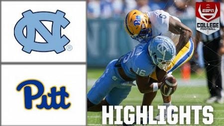 Pittsburgh Panthers vs. North Carolina Tarheels | Full Game Highlights | ESPN College Football