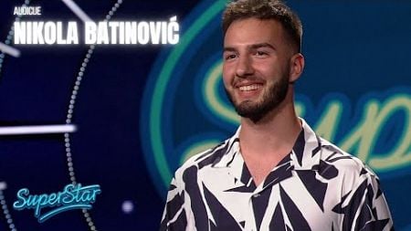 Nikola Batinović otpjevao je pjesmu Sinana Sakića i ostavio sve bez daha talentom | S2EP2