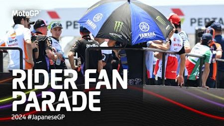 Rider Fan Parade | 2024 #JapaneseGP