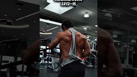 the “perfect” science-based back workout💀 #bernardorebeil #fitness #gym