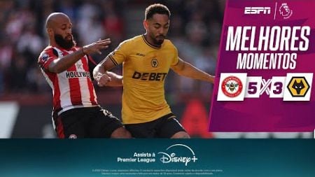 Matheus Cunha marca, mas Brentford bate Wolves em jogo insano na Premier League | Melhores Momentos