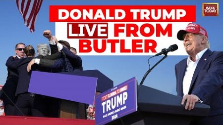 Donald Trump, Elon Musk LIVE Speech From Butler | Trump Returns To Site Of Assassination Attempt