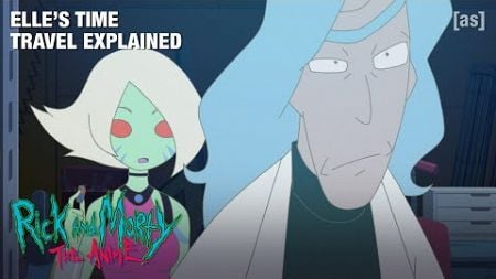 Elle&#39;s Time Travel Explained | Rick and Morty: The Anime | adult swim