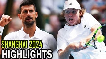 Novak Djokovic vs Alex Michelsen Round 2 Highlights | Shanghai 2024 SET 1