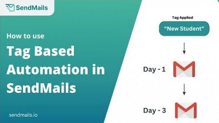 How to Use Tag Based Automation in SendMails?