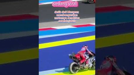 Marguez pantang menyerah di MotoGP😱