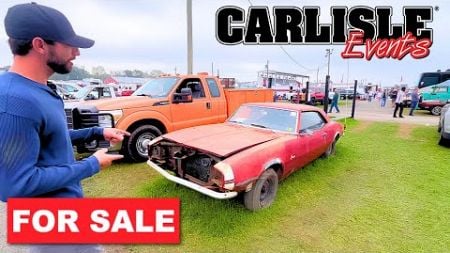 BARN FIND &amp; Classic Cars For Sale at Fall Carlisle 2024!