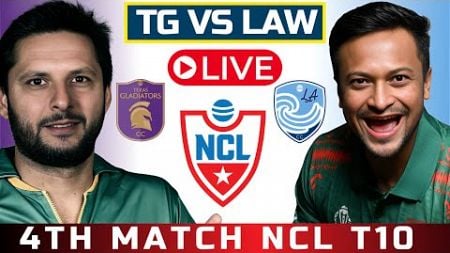 NCL USA LIVE- TG VS LAW Live, 4TH Match | Texas Gladiators Vs LA Waves Live |National Cricket League