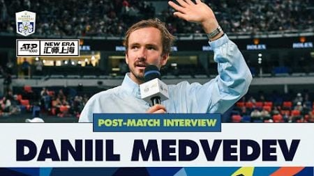 &quot;That&#39;s Why Tennis Is Crazy!&quot; | Daniil Medvedev Reacts To Victory Over Matteo Arnaldi