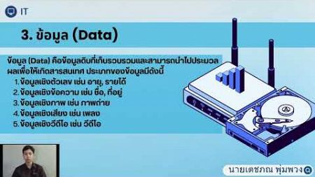 ความหมายและองค์ประกอบเทคโนโลยีสารสนเทศ