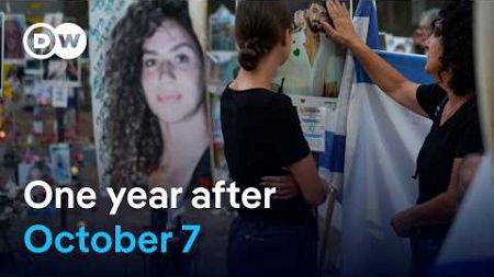 Israel one year after the Hamas terror attacks on October 7 | DW News