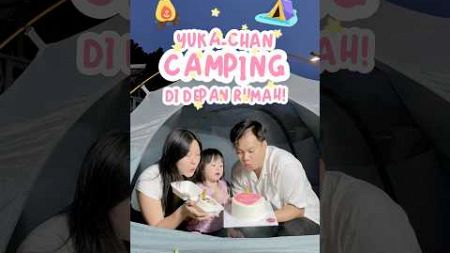 yuka-chan camping ngerayain 4 juta subscribers! #yukachan #minivlog #4msubscribers #camping #family