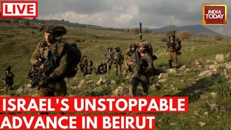 LIVE | Israeli Invasion Of Lebanon Begins: Israel targets Hezbollah Strongholds In Lebanon Raids