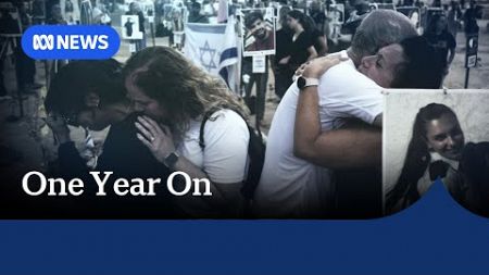 One year on, Israelis pause to reflect on the October 7 terrorist attacks by Hamas | ABC News