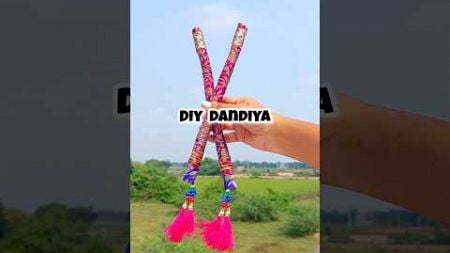 Easy Dandiya DIY for Navratri #diy #festival #craft #navratri