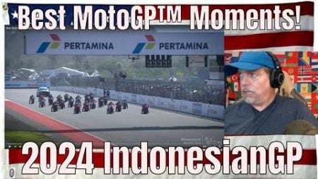 Best MotoGP™ Moments! 🤯 | 2024 #IndonesianGP - REACTION