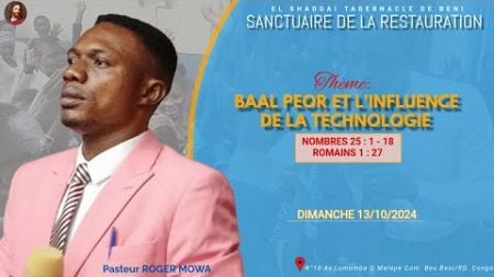 BAAL-PEOR ET L&#39;INFLUENCE DE LA NOUVELLE TECHNOLOGIE