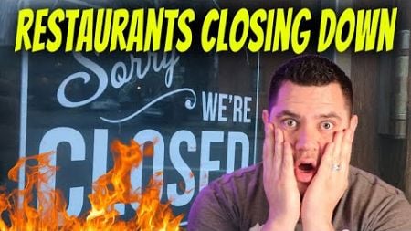 America’s Restaurants Are GOING OUT OF BUSINESS